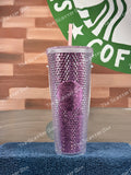 Starbucks 2021 Indonesia Glitter Pink Studded Venti