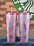 Starbucks Disney Polka Dot Soft Touch Set