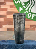Starbucks 2022 Taiwan Twilight-Translucent Silver (Grey Bling) Studded Venti