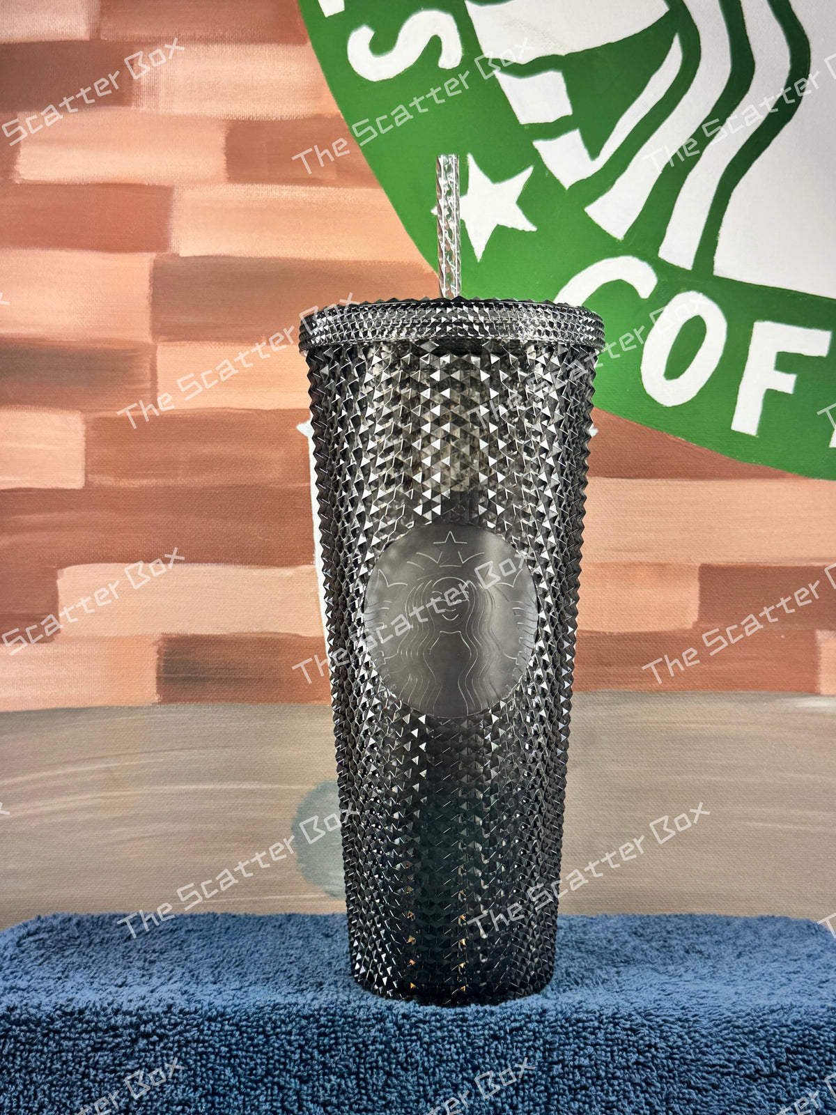 Starbucks 2022 Taiwan Twilight-Translucent Silver (Grey Bling) Studded Venti