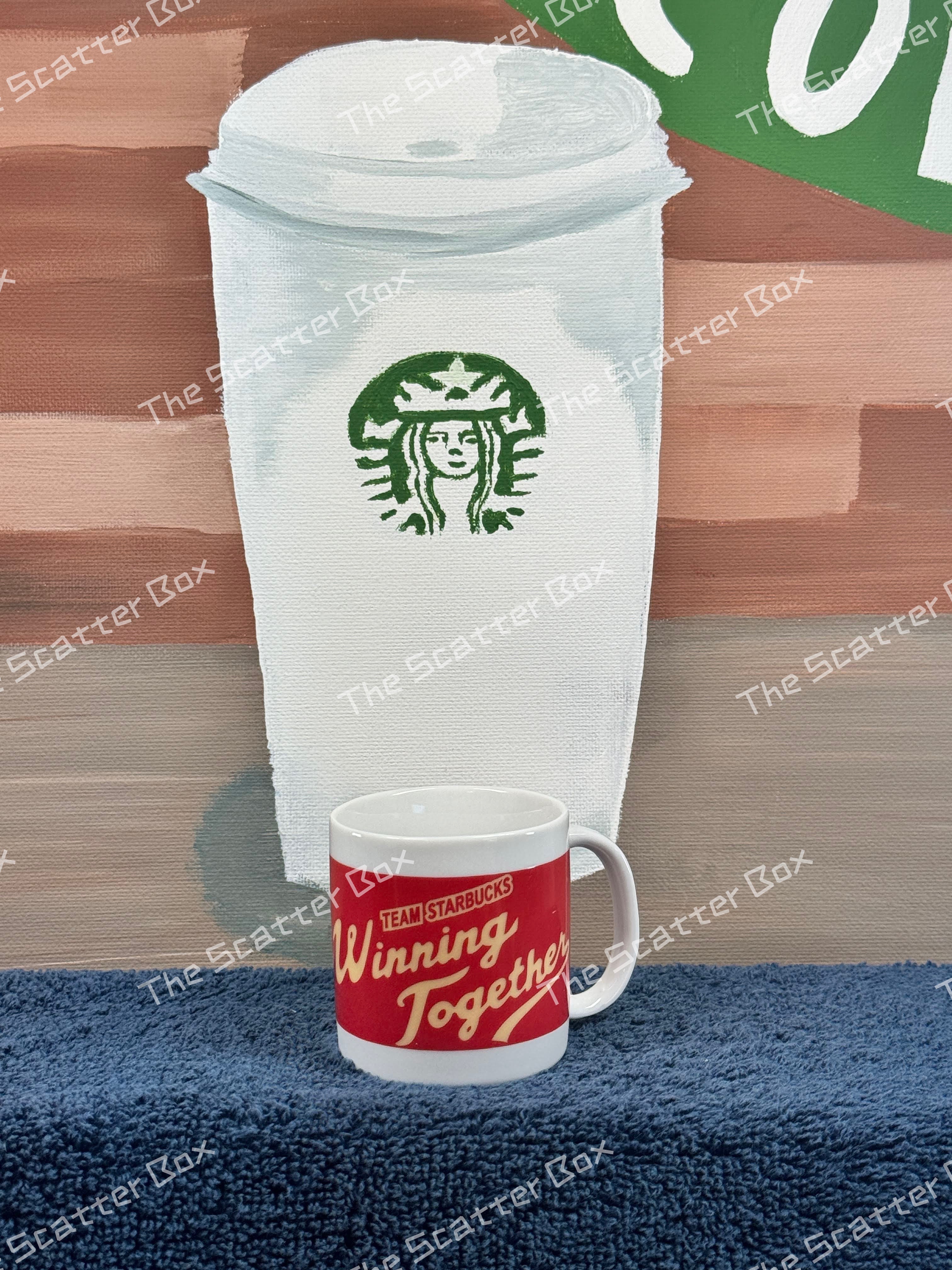 Starbucks 2004 Limited Edition Winning Together Demi Cup (Partner Only Gift)