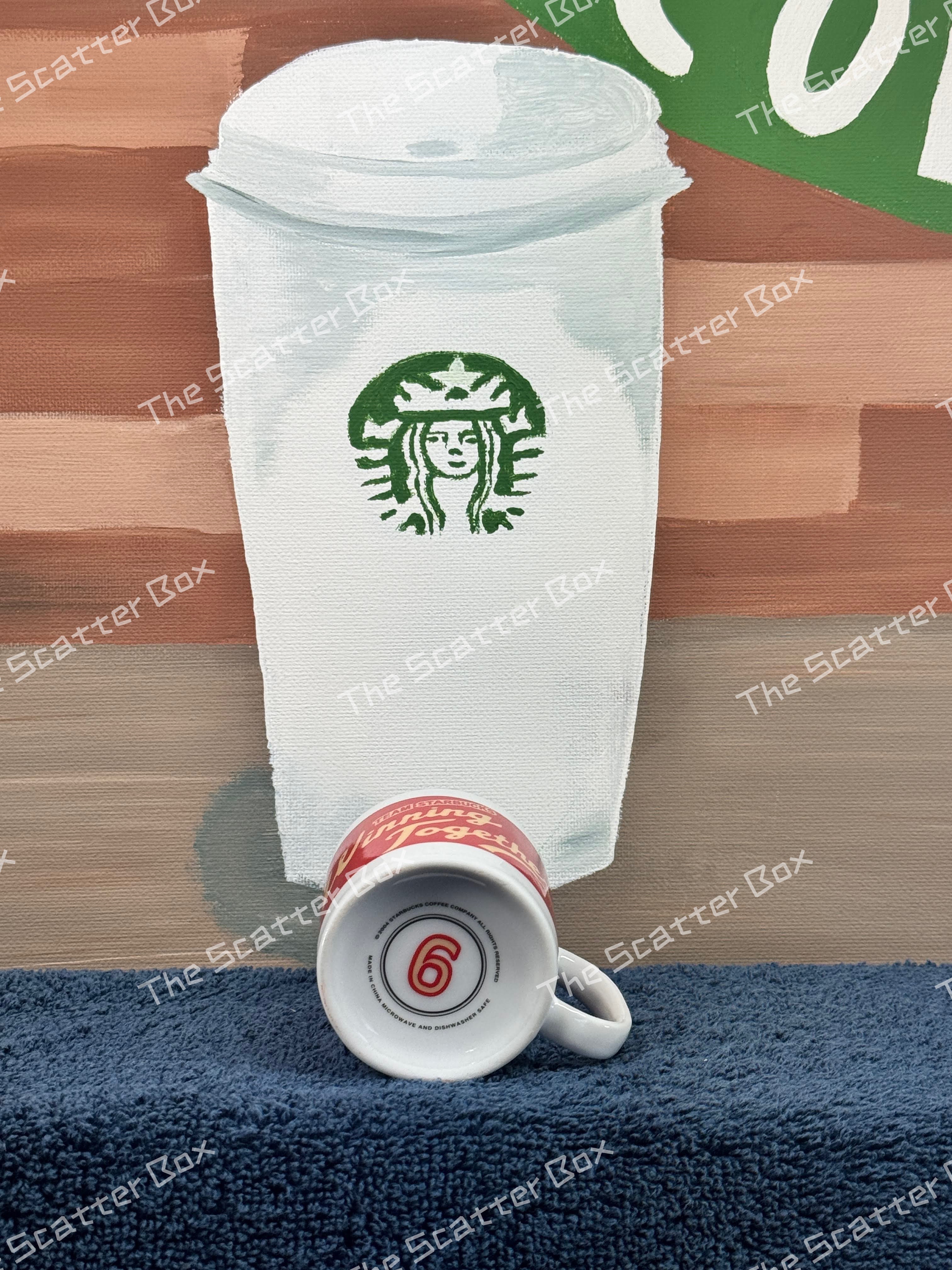 Starbucks 2004 Limited Edition Winning Together Demi Cup (Partner Only Gift)