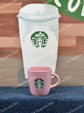 Starbucks China 2024 Spring Pastoral 3oz Demi Mini Cup - Pink