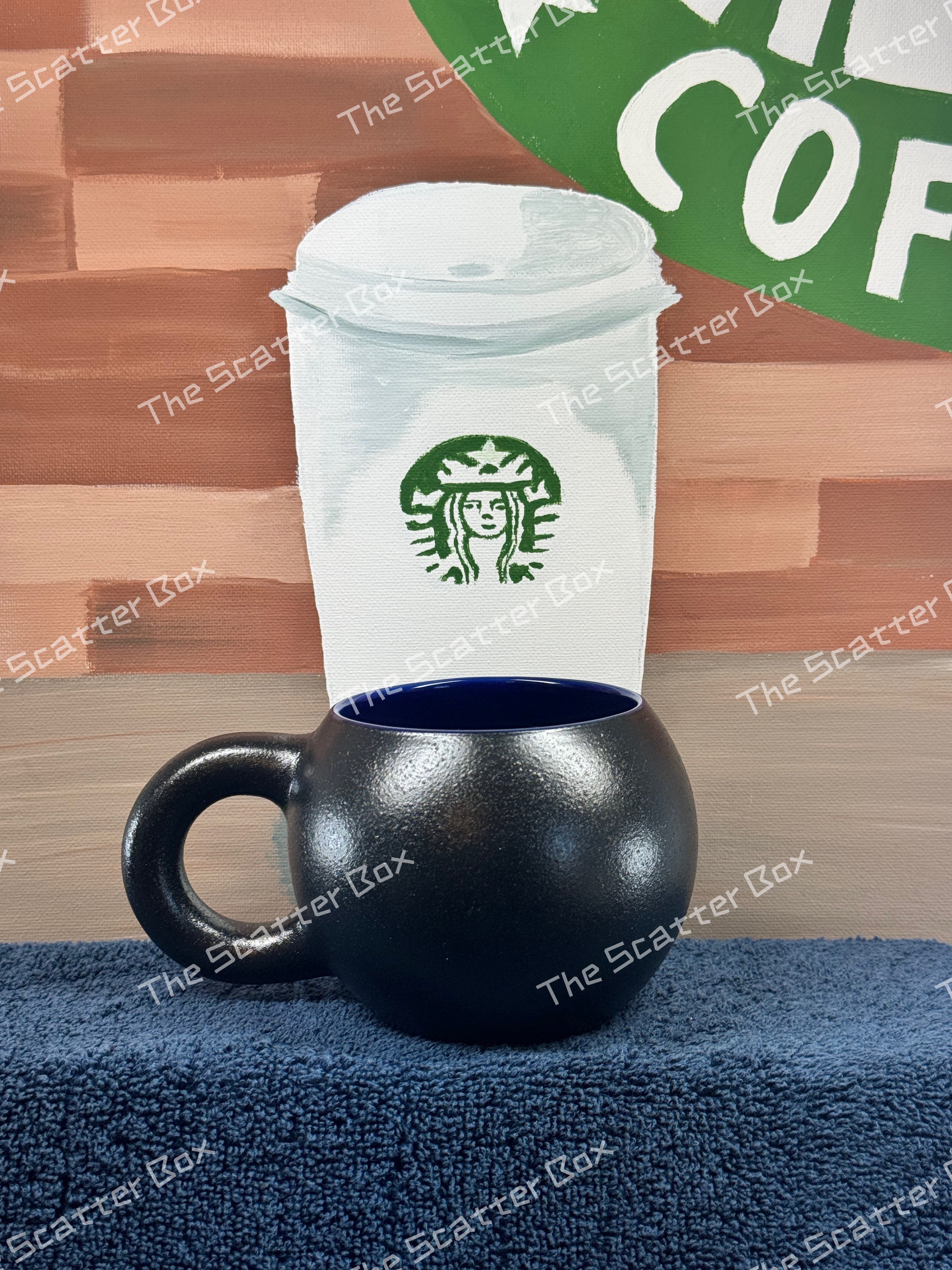 Starbucks Halloween 2020 Black Cauldron Mug 12 oz