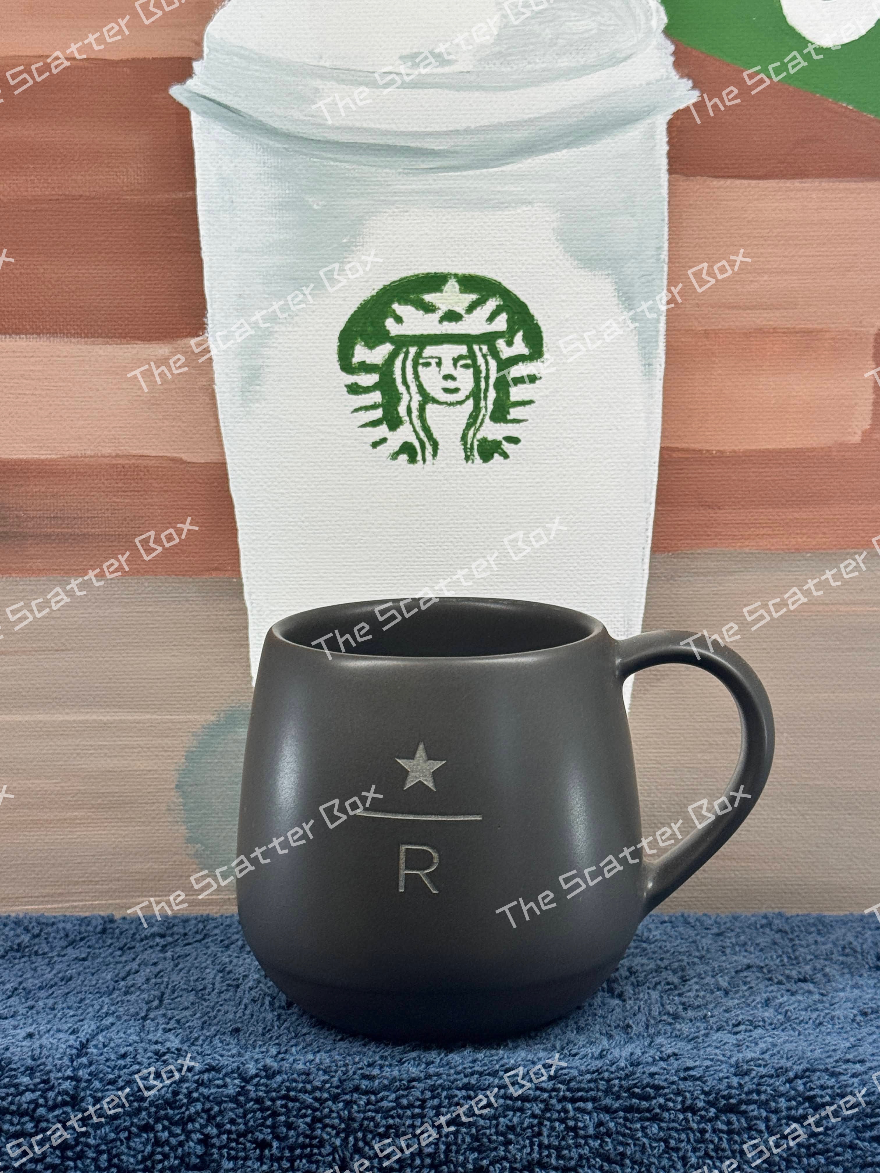 Starbucks Reserve Matte Black Ceramic Mug