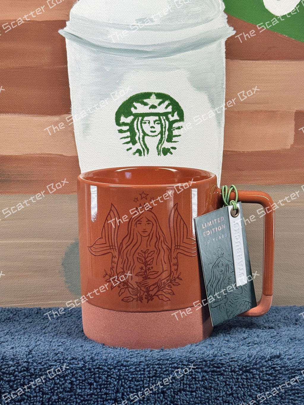 Starbucks 50th Anniversary Terra Cotta Siren Mug