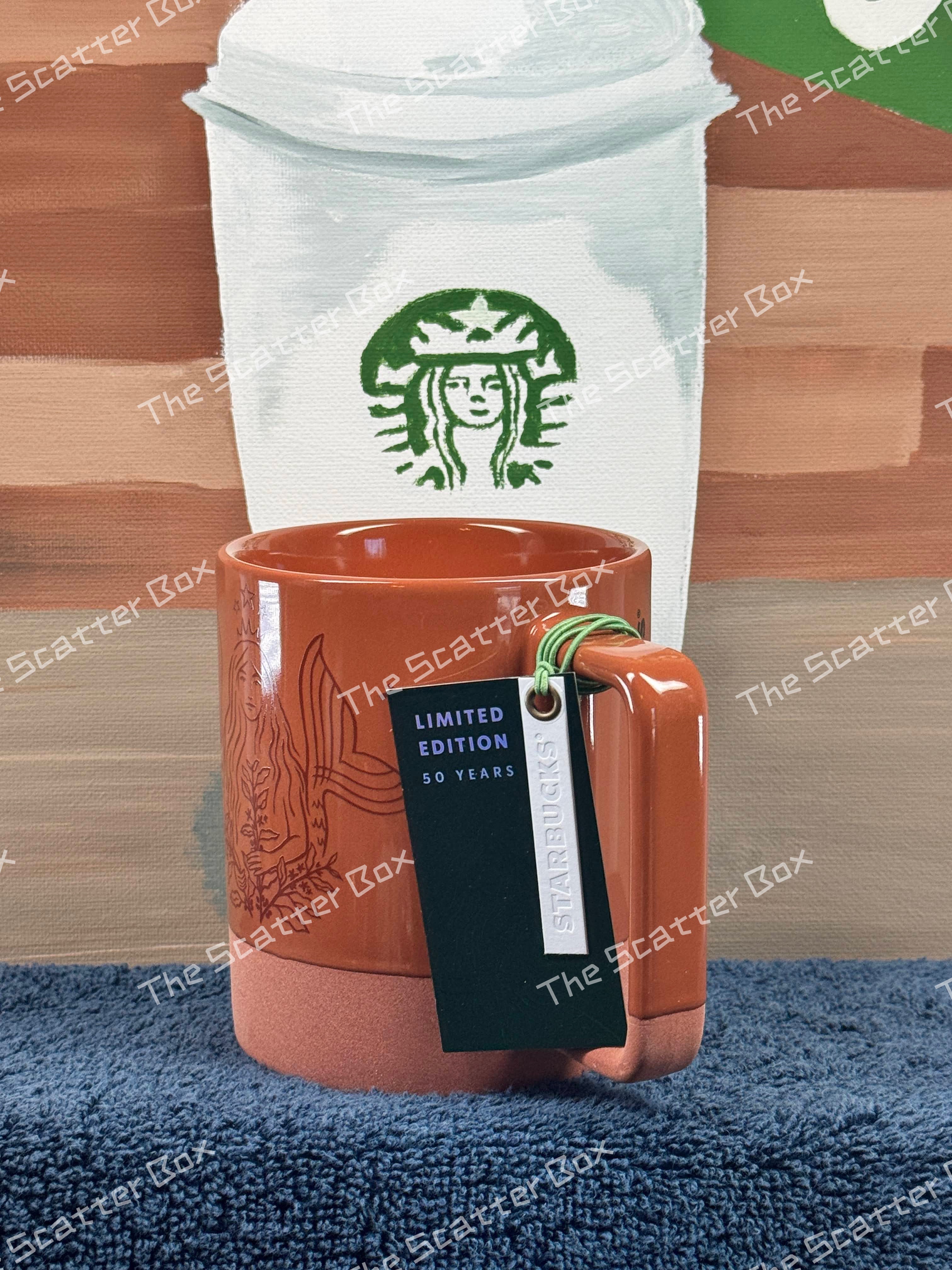 Starbucks 50th Anniversary Terra Cotta Siren Mug