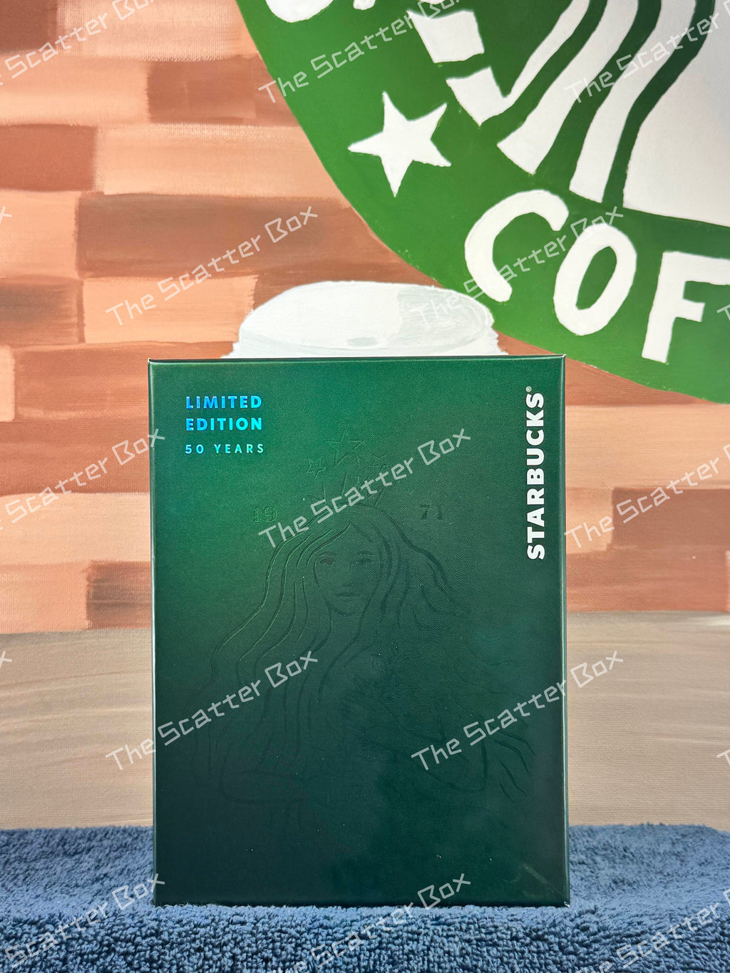 Starbucks 50th Ann. Limited Edition Siren Double Wall Ceramic Tumbler USA