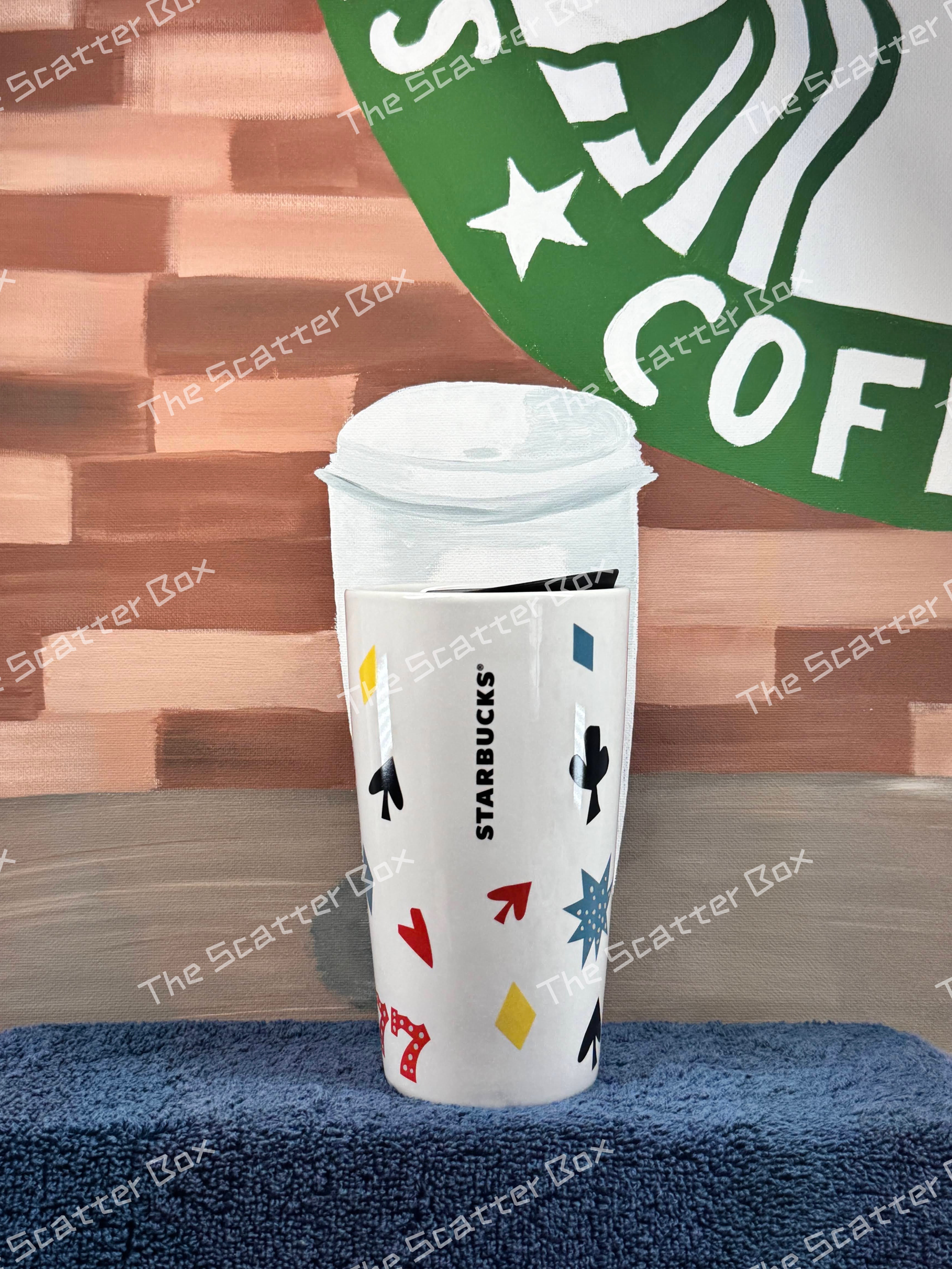 Starbucks Las Vegas "777" Double-Walled Ceramic Tumbler