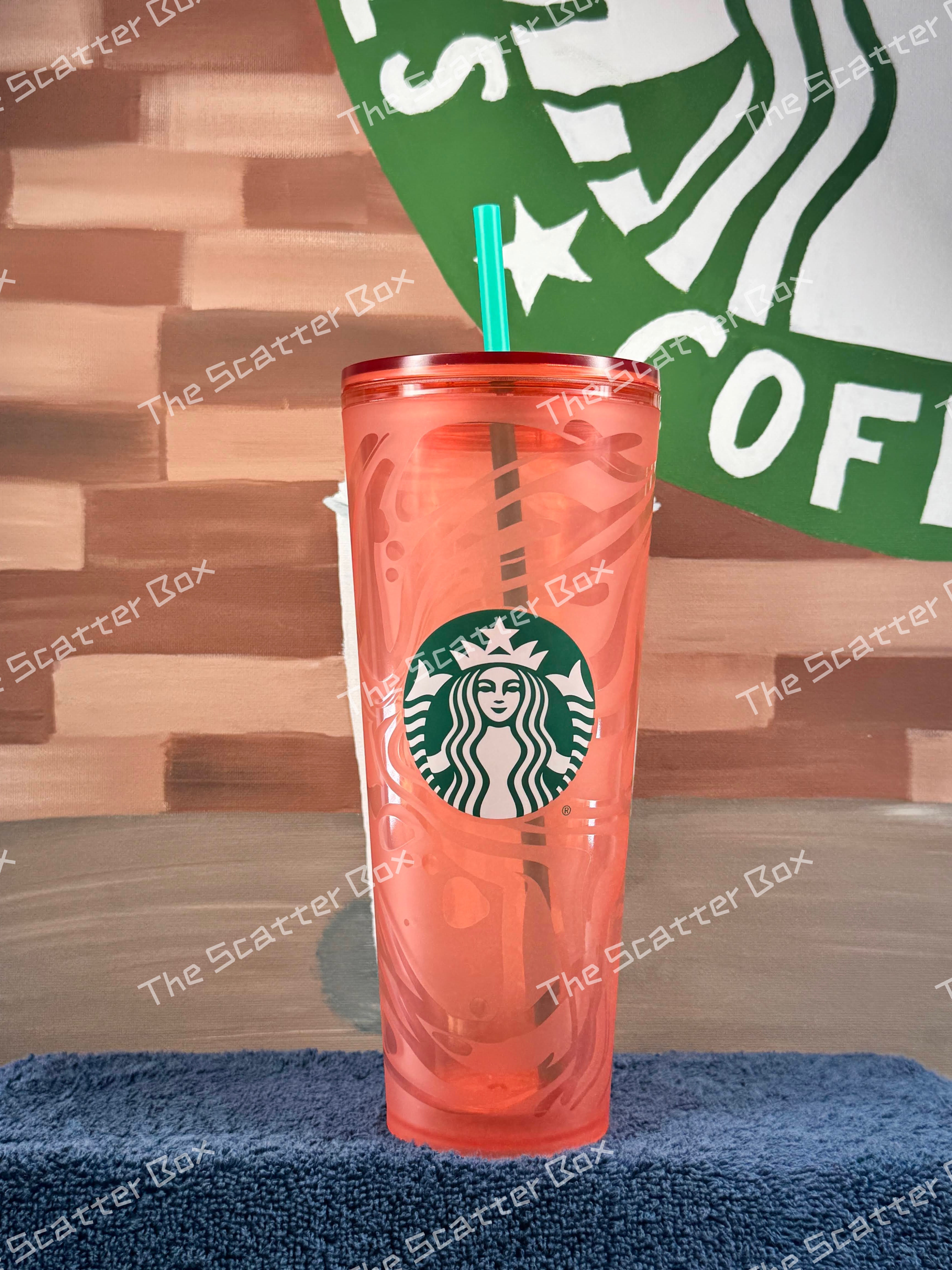 Starbucks Orange Swirl Soft Touch Venti
