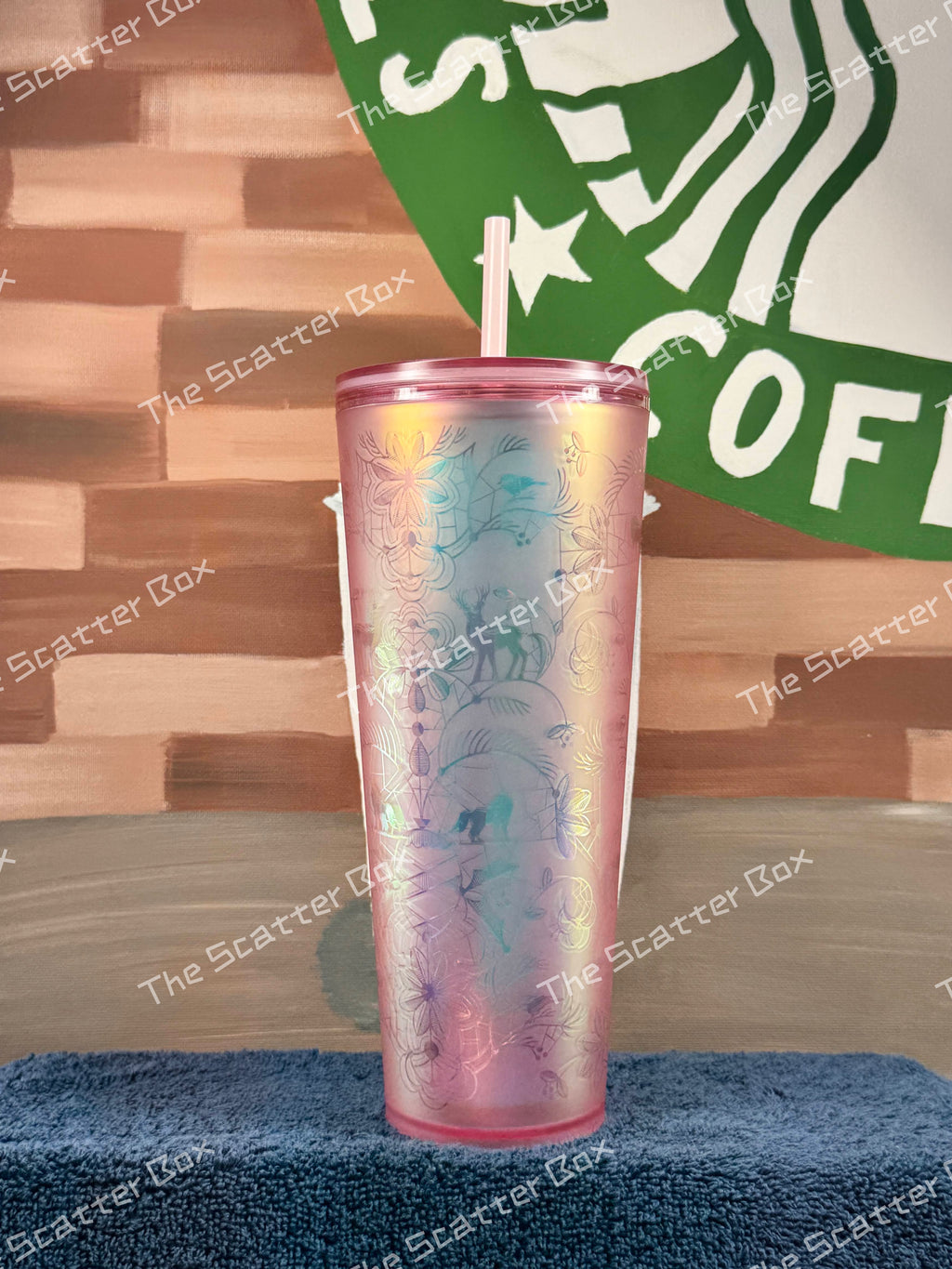 Starbucks Winter Design Copper Soft Touch Venti