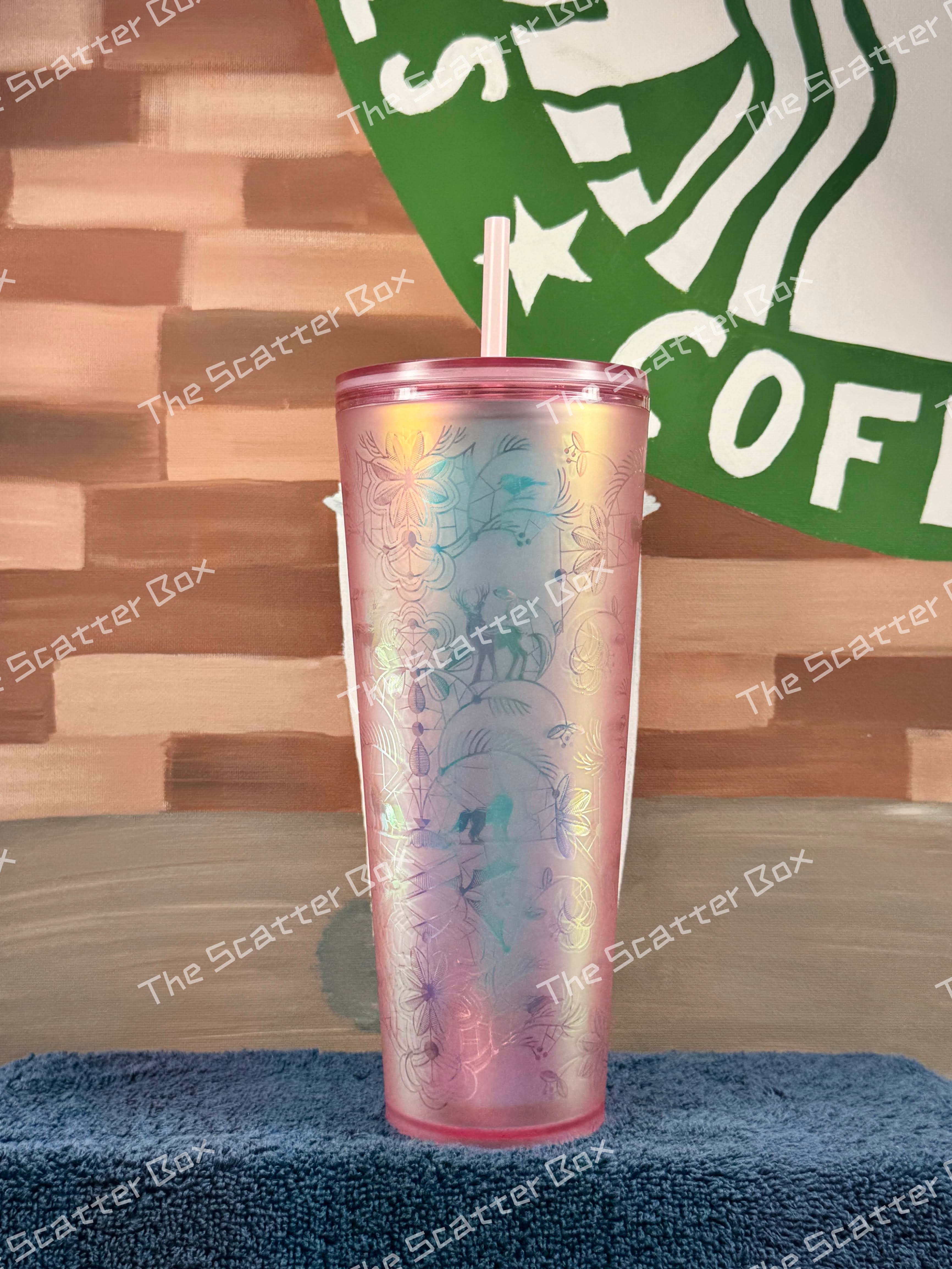 Starbucks Winter Design Copper Soft Touch Venti