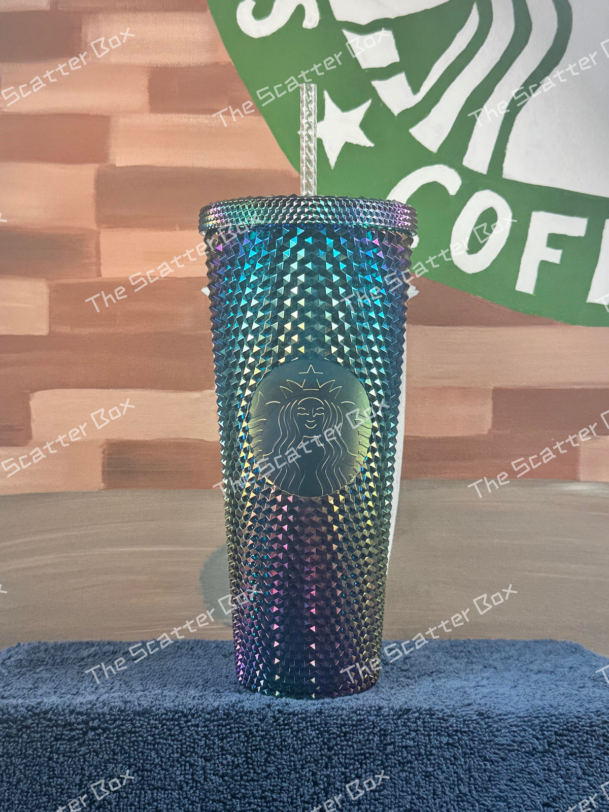 Starbucks 2021 China Oil Slick Studded Venti