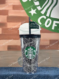 Starbucks Halloween Glow in the Dark Black Spider Web Grande Tumbler