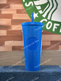 Starbucks 2022 China Klein Blue Studded Venti Exclusive (Rare/HTF)