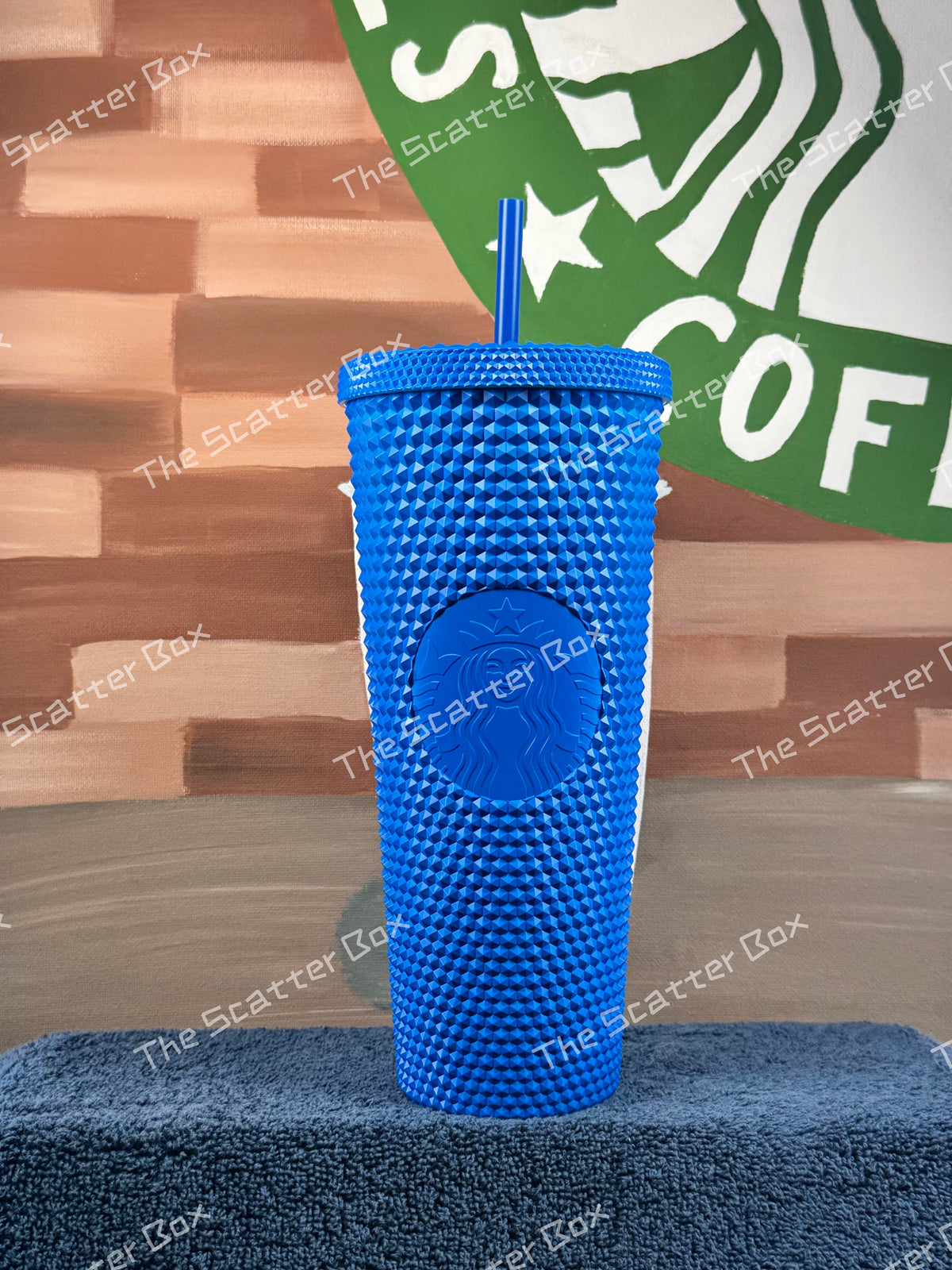 Starbucks 2022 China Klein Blue Studded Venti Exclusive (Rare/HTF)