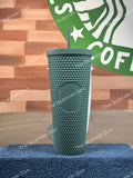 Starbucks 2020 Indonesia Forest Green (OG Matte Green) Studded Venti