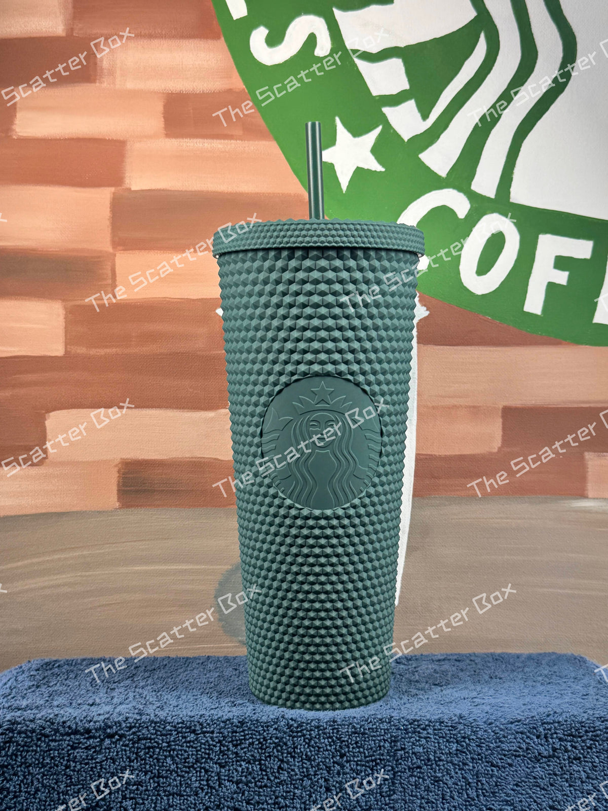 Starbucks 2020 Indonesia Forest Green (OG Matte Green) Studded Venti