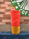 Starbucks 2023 Indonesia CNY 23 Red (Lion Dance Red) Studded Venti Exclusive