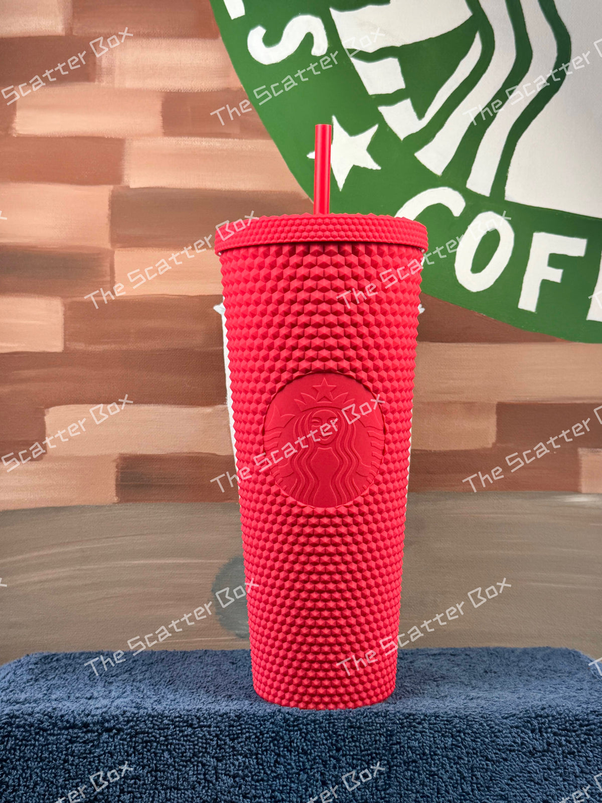 Starbucks 2021 Mexico Red Soft Touch (Chili) Studded Venti Exclusive