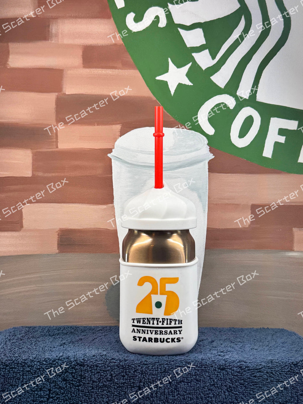 Starbucks Japan 25th Anniversary Stainless Steel Jar - Limited and RARE